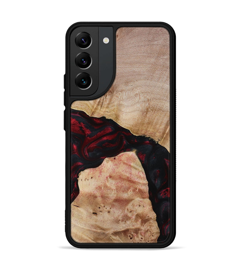Galaxy S22 Plus Wood Phone Case - Jackie (Red, 788665)