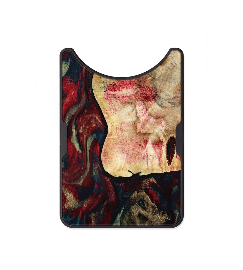 Alloy Wood Wallet - Michell (Red, 788666)