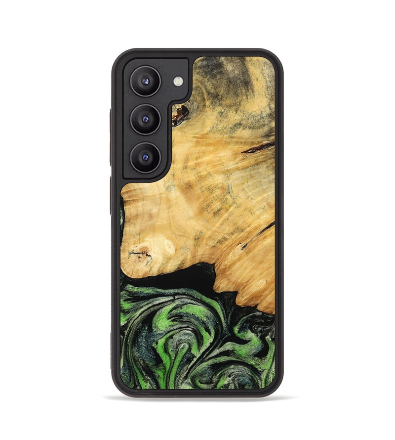 Galaxy S23 Wood Phone Case - Marta (Green, 788681)