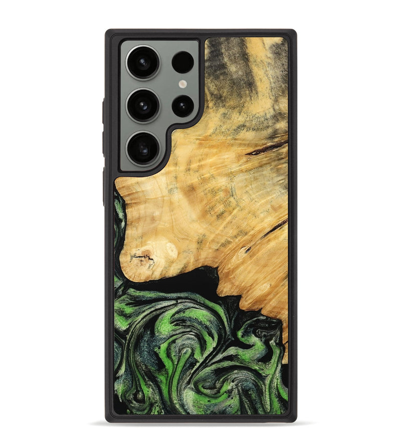 Galaxy S23 Ultra Wood Phone Case - Marta (Green, 788681)