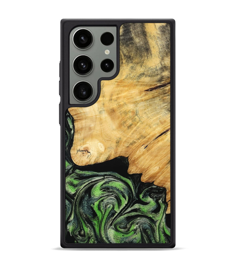 Galaxy S24 Ultra Wood Phone Case - Marta (Green, 788681)