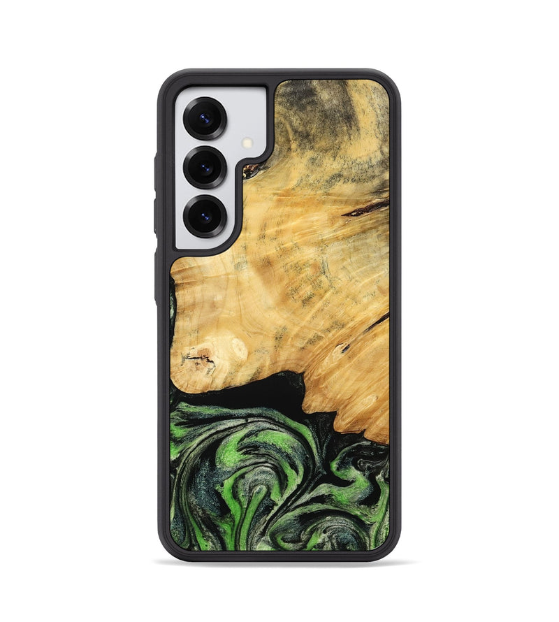 Galaxy S25 Wood Phone Case - Marta (Green, 788681)