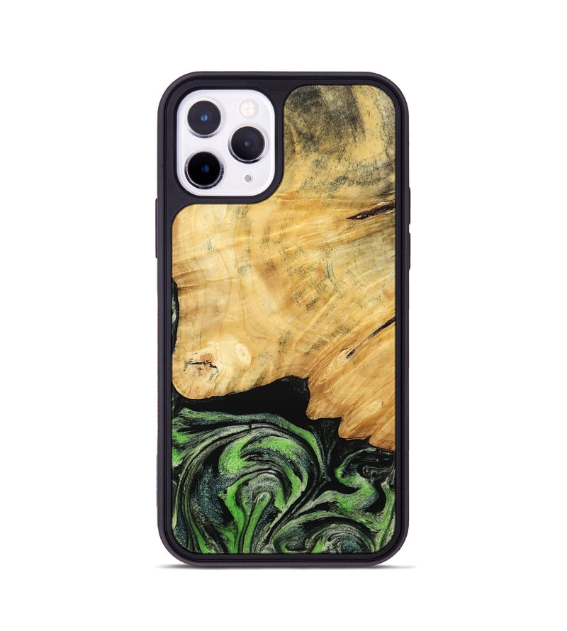 iPhone 11 Pro Wood Phone Case - Marta (Green, 788681)