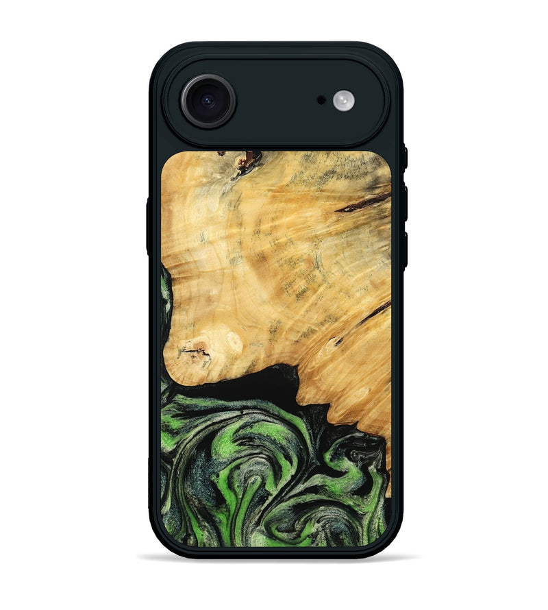 iPhone 17 Air Wood Phone Case - Marta (Green, 788681)
