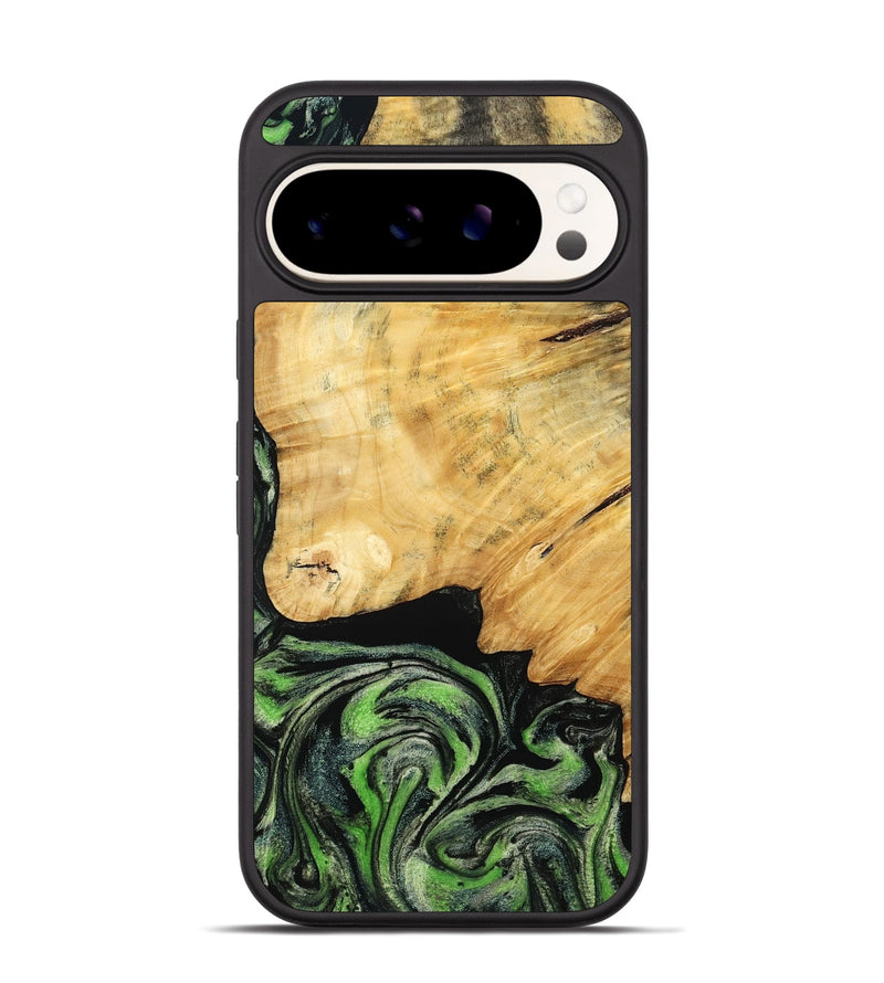 Pixel 9 Wood Phone Case - Marta (Green, 788681)