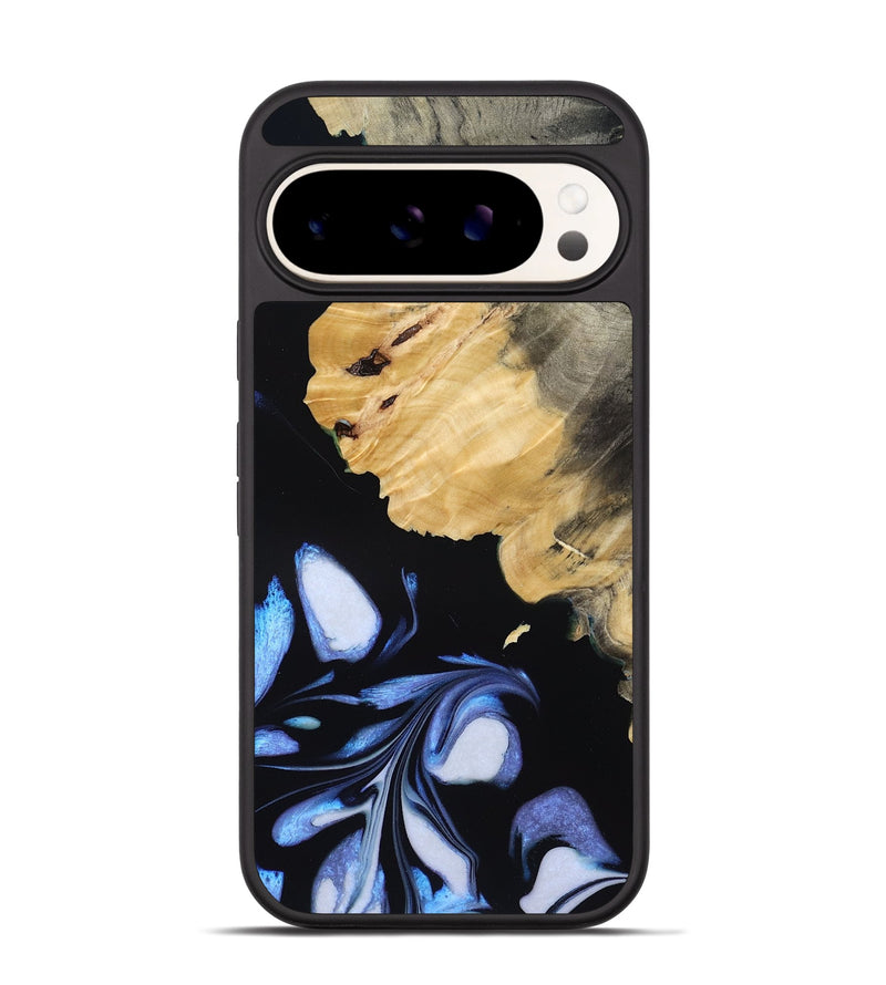 Pixel 9 Pro Wood Phone Case - Omari (Blue, 788704)