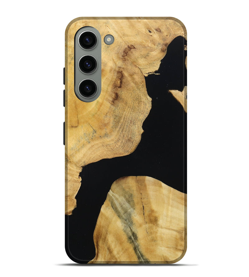 Galaxy S23 Plus Wood Live Edge Phone Case - Dottie (Wood Burl, 788837)