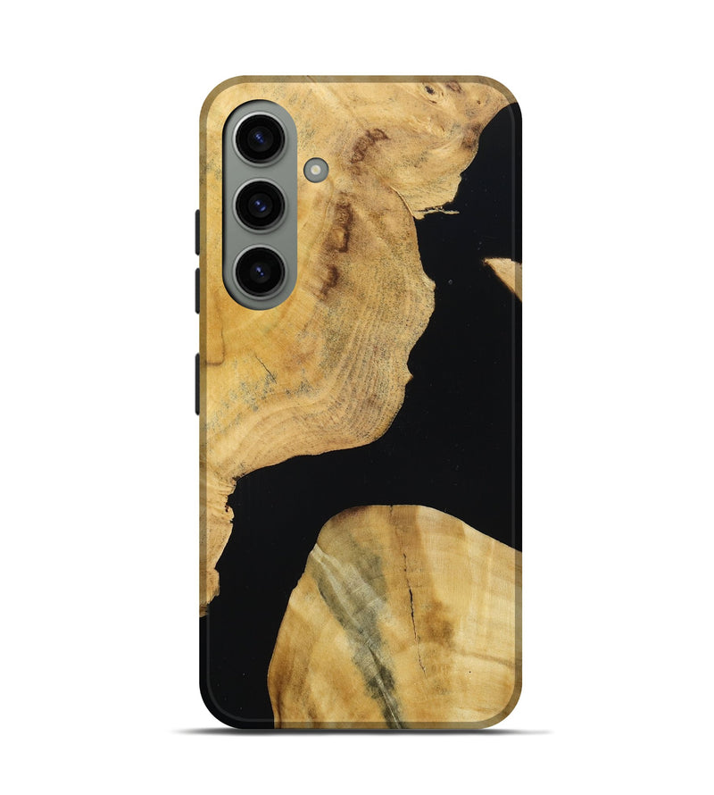 Galaxy S24 Wood Live Edge Phone Case - Dottie (Wood Burl, 788837)