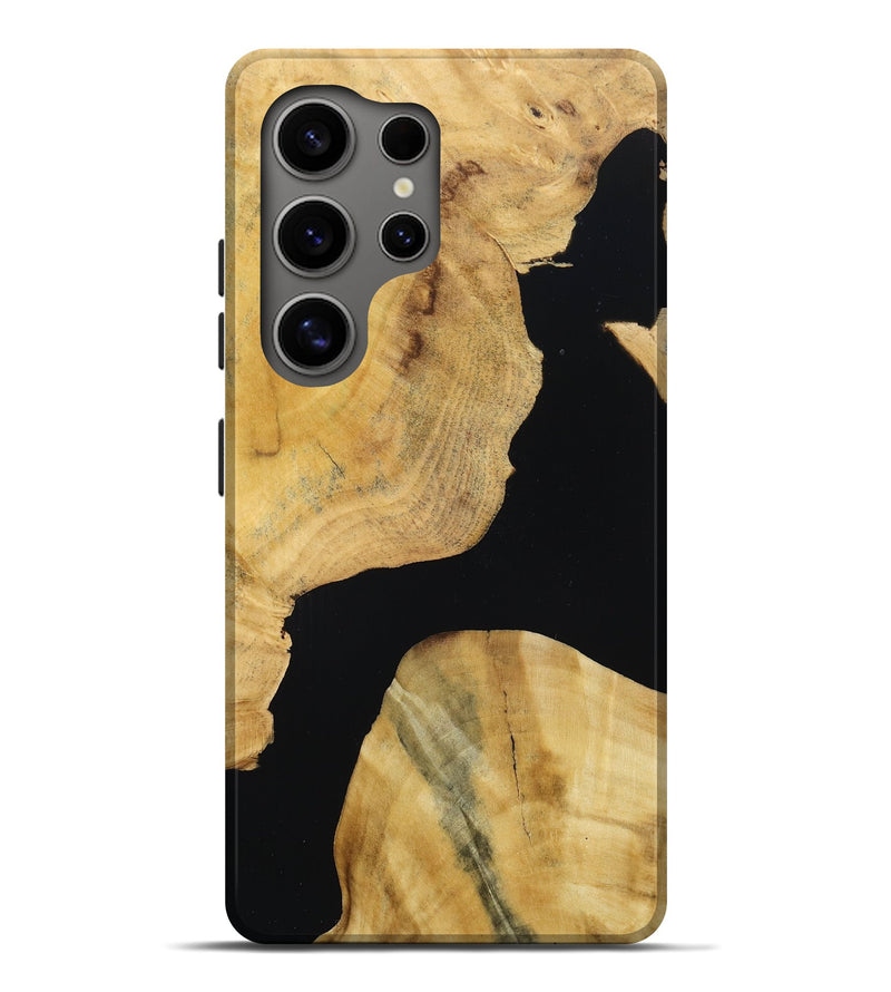 Galaxy S25 Ultra Wood Live Edge Phone Case - Dottie (Wood Burl, 788837)