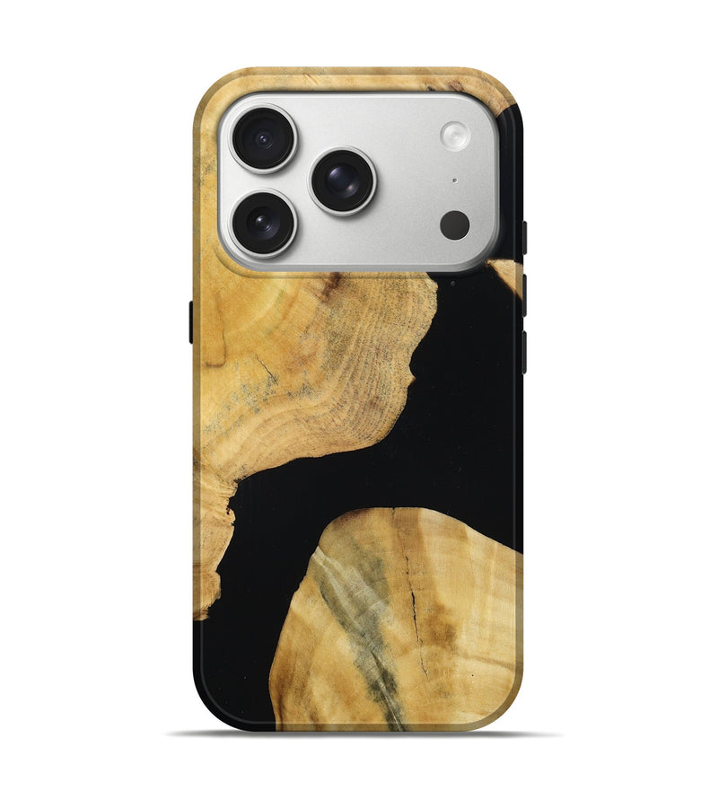 iPhone 17 Pro Wood Live Edge Phone Case - Dottie (Wood Burl, 788837)