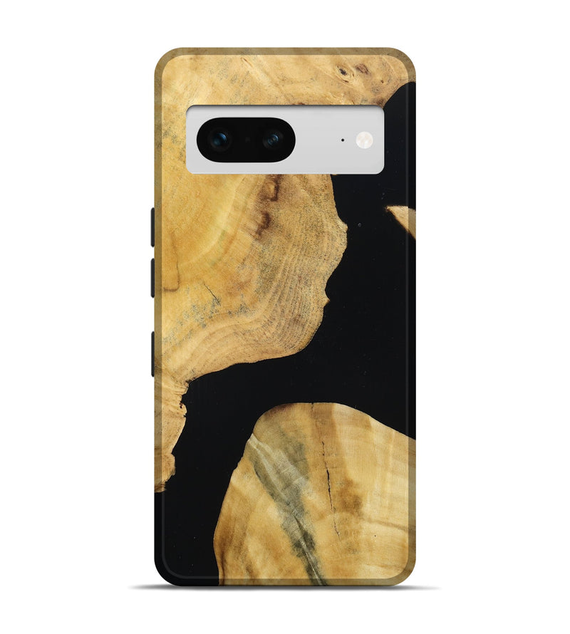 Pixel 7 Wood Live Edge Phone Case - Dottie (Wood Burl, 788837)