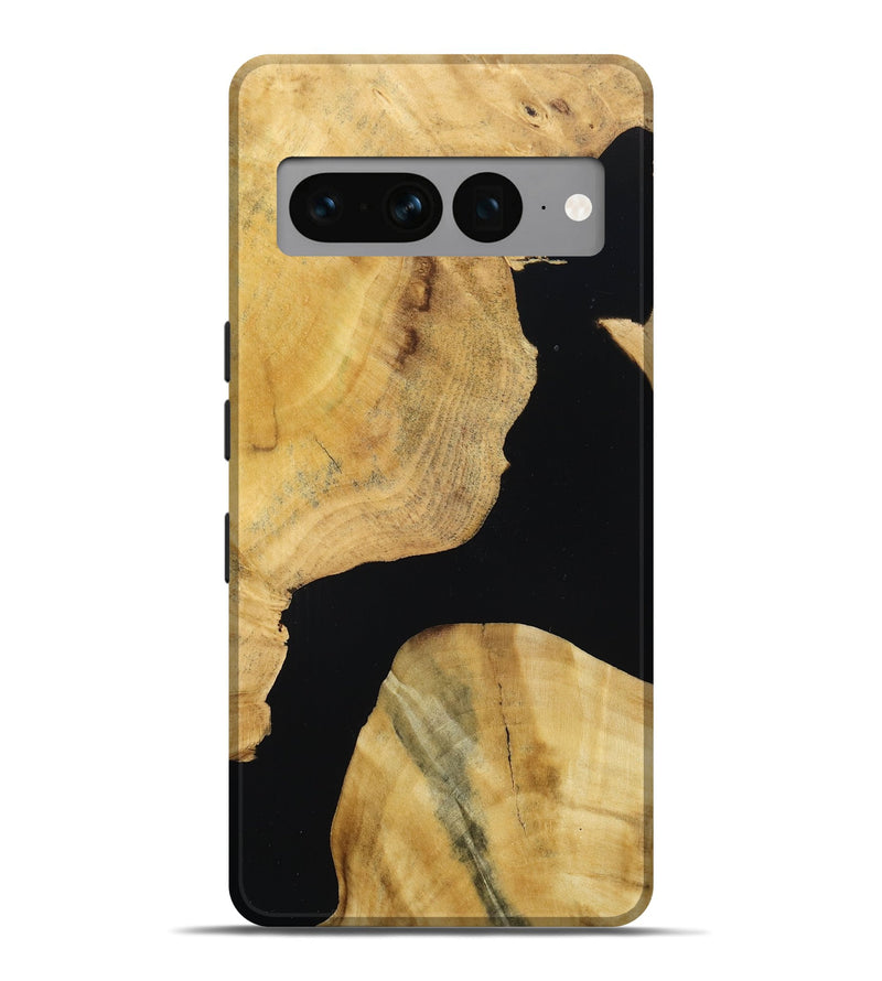 Pixel 7 Pro Wood Live Edge Phone Case - Dottie (Wood Burl, 788837)