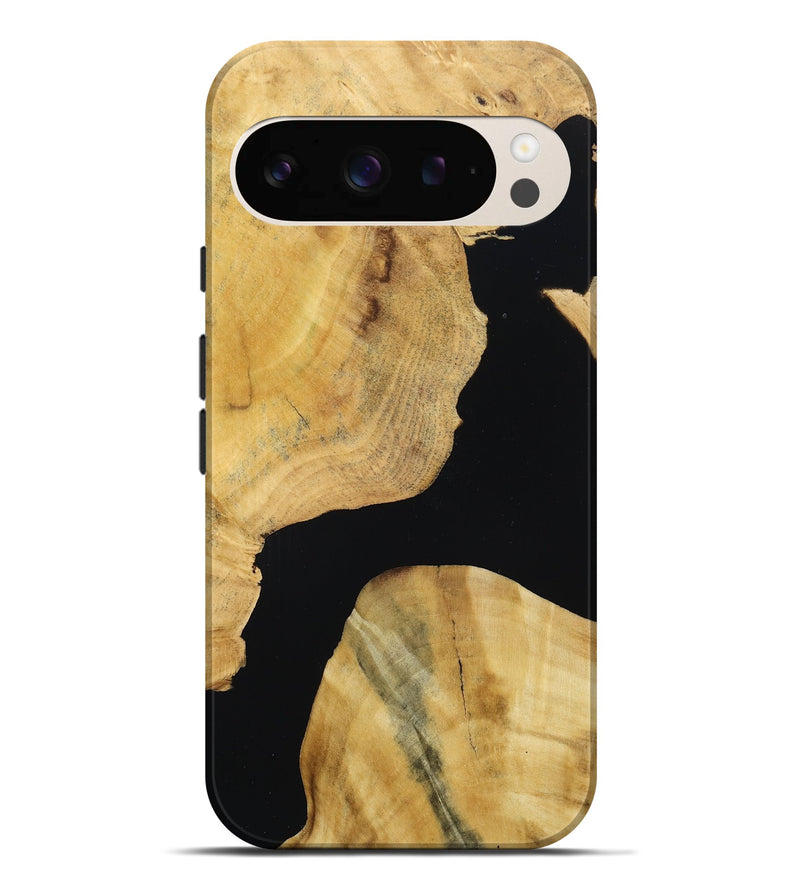 Pixel 9 Pro XL Wood Live Edge Phone Case - Dottie (Wood Burl, 788837)