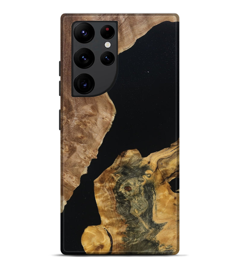 Galaxy S22 Ultra Wood Live Edge Phone Case - Ouida (Wood Burl, 788853)