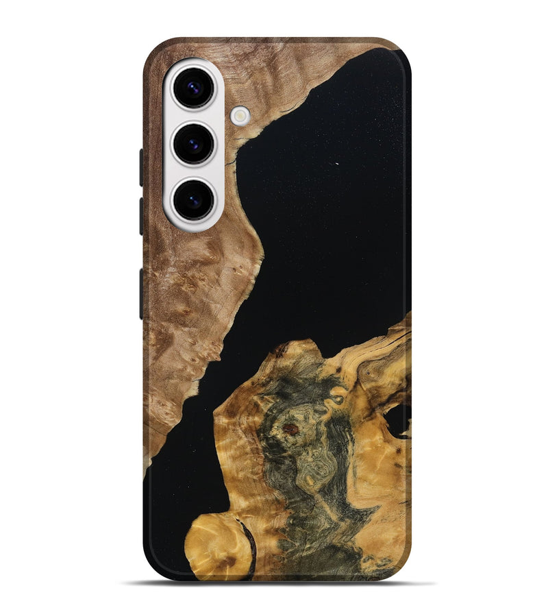 Galaxy S25 Plus Wood Live Edge Phone Case - Ouida (Wood Burl, 788853)