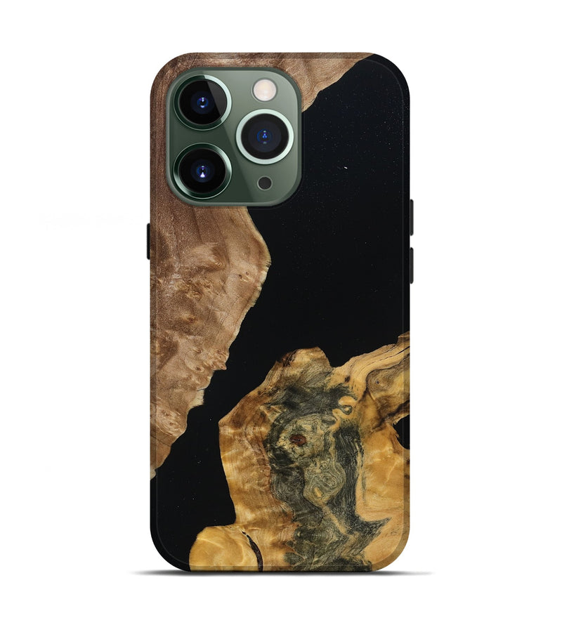 iPhone 13 Pro Wood Live Edge Phone Case - Ouida (Wood Burl, 788853)