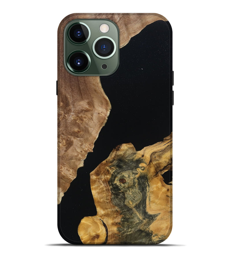 iPhone 13 Pro Max Wood Live Edge Phone Case - Ouida (Wood Burl, 788853)