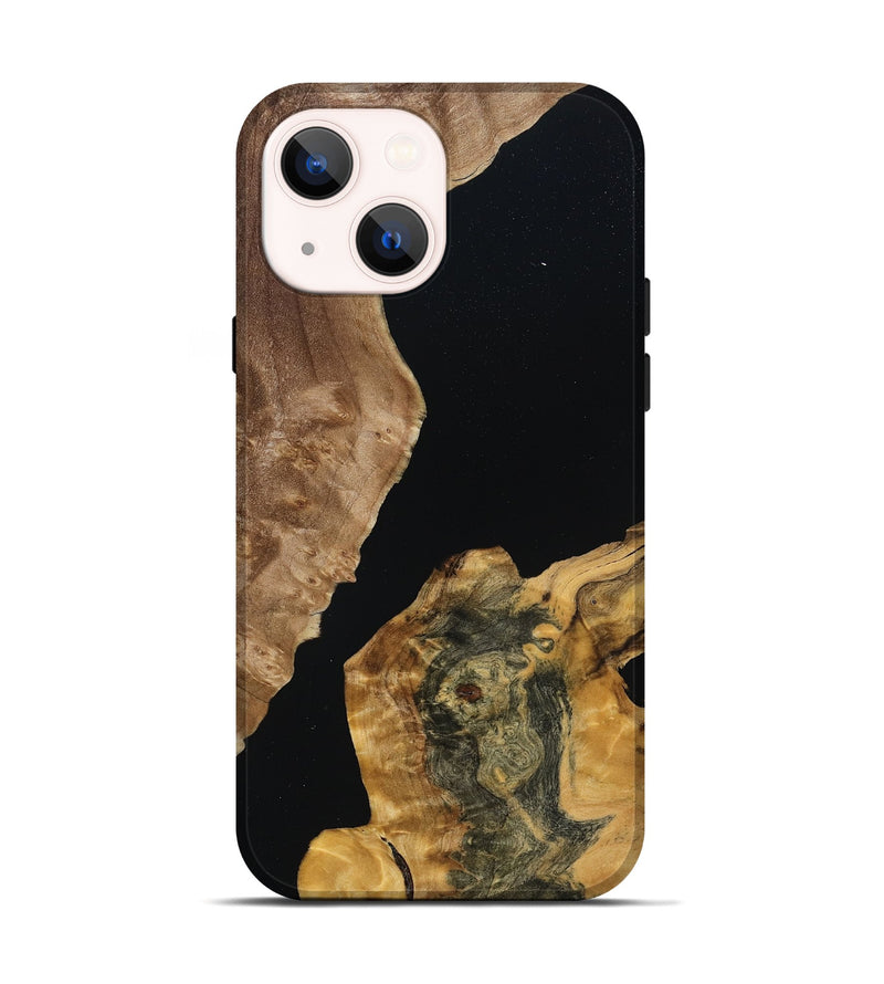 iPhone 14 Wood Live Edge Phone Case - Ouida (Wood Burl, 788853)