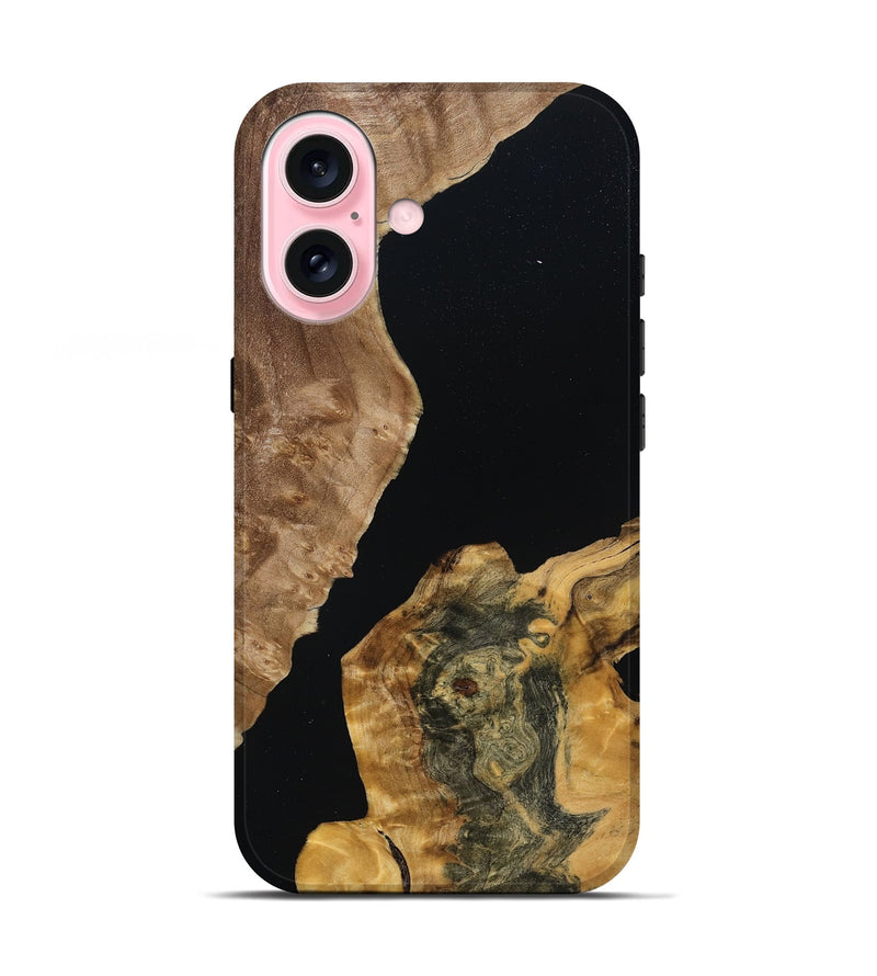 iPhone 17 Wood Live Edge Phone Case - Ouida (Wood Burl, 788853)
