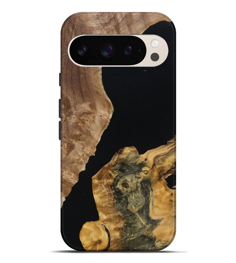 Pixel 10 Pro XL Wood Live Edge Phone Case - Ouida (Wood Burl, 788853)