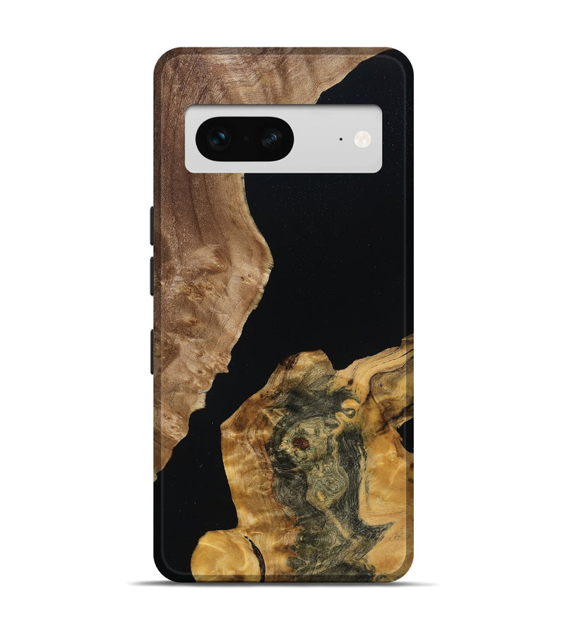 Pixel 7 Wood Live Edge Phone Case - Ouida (Wood Burl, 788853)