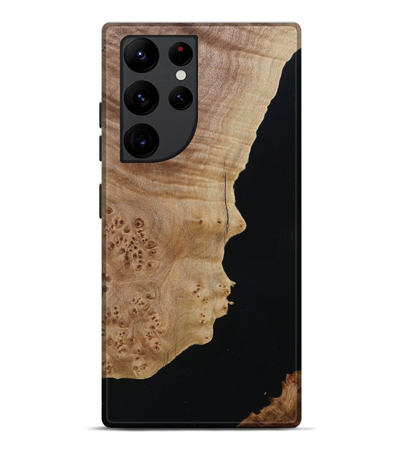 Galaxy S22 Ultra Wood Live Edge Phone Case - Shamar (Wood Burl, 788865)
