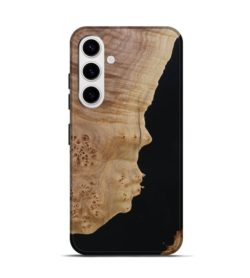 Galaxy S25 Wood Live Edge Phone Case - Shamar (Wood Burl, 788865)