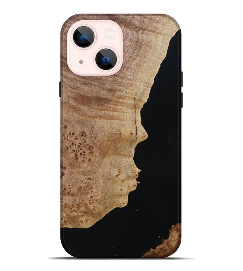 iPhone 14 Plus Wood Live Edge Phone Case - Shamar (Wood Burl, 788865)