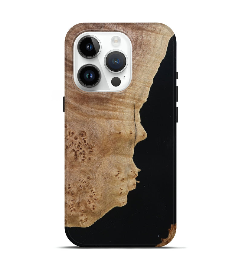 iPhone 15 Pro Wood Live Edge Phone Case - Shamar (Wood Burl, 788865)