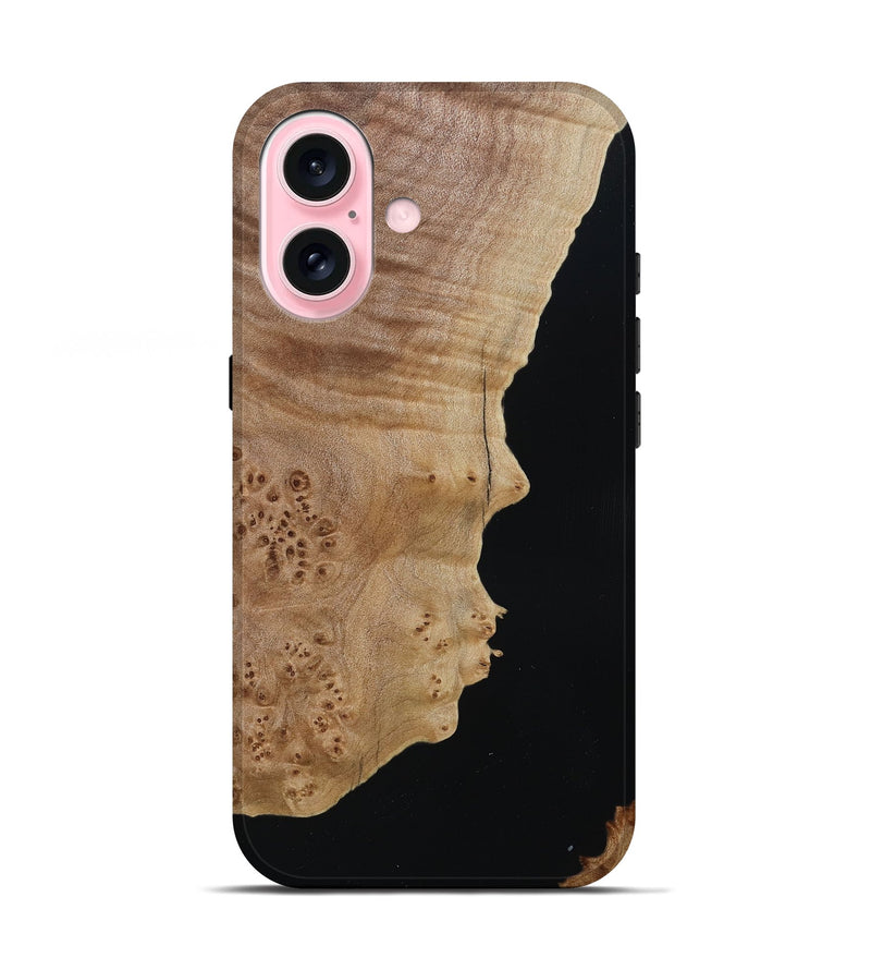 iPhone 17 Wood Live Edge Phone Case - Shamar (Wood Burl, 788865)