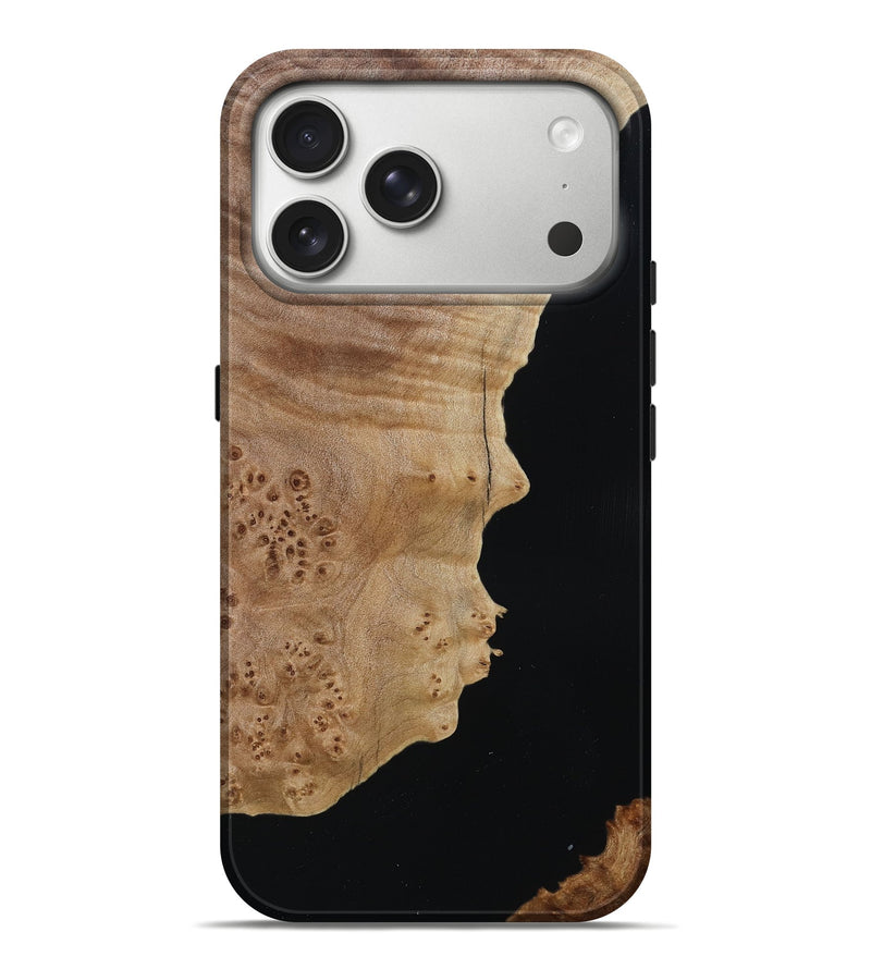 iPhone 17 Pro Max Wood Live Edge Phone Case - Shamar (Wood Burl, 788865)