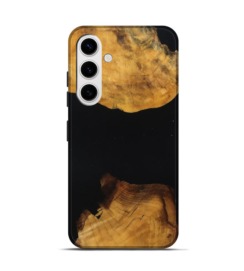 Galaxy S25 Wood Live Edge Phone Case - Maximo (Wood Burl, 788869)