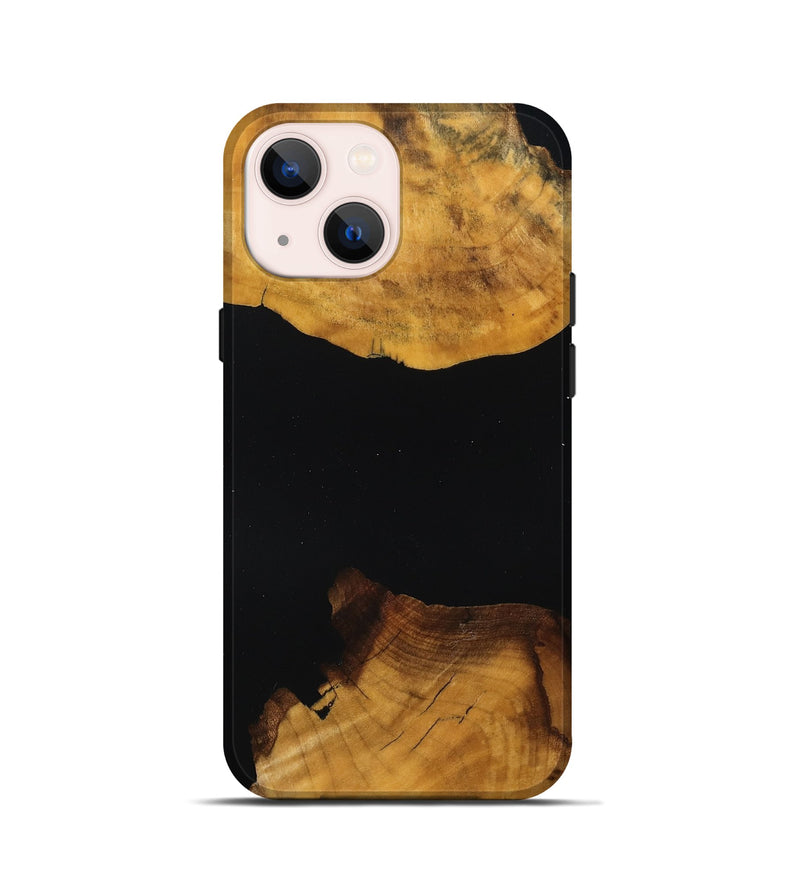 iPhone 13 mini Wood Live Edge Phone Case - Maximo (Wood Burl, 788869)