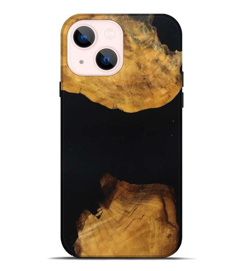 iPhone 14 Plus Wood Live Edge Phone Case - Maximo (Wood Burl, 788869)