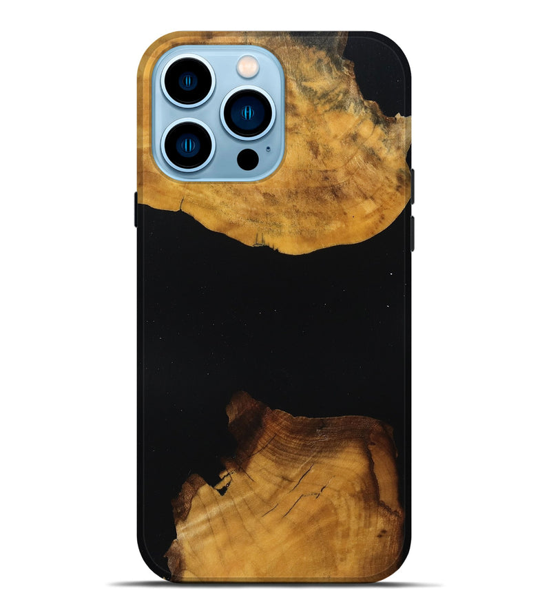 iPhone 14 Pro Max Wood Live Edge Phone Case - Maximo (Wood Burl, 788869)