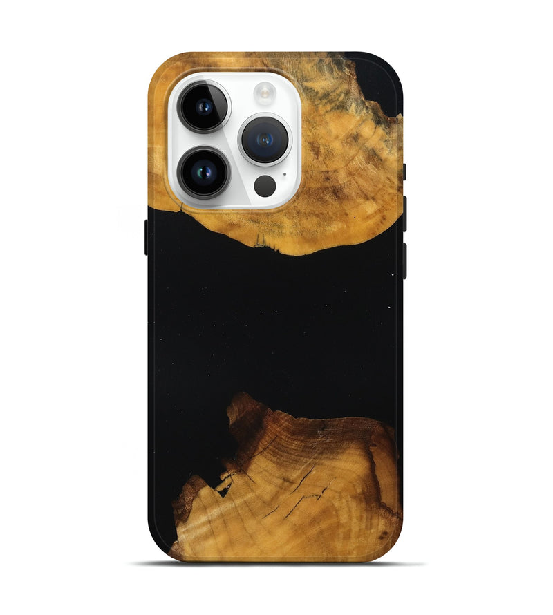 iPhone 15 Pro Wood Live Edge Phone Case - Maximo (Wood Burl, 788869)
