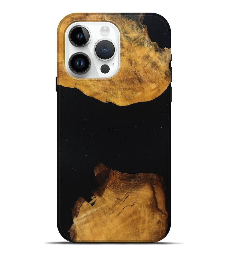 iPhone 15 Pro Max Wood Live Edge Phone Case - Maximo (Wood Burl, 788869)