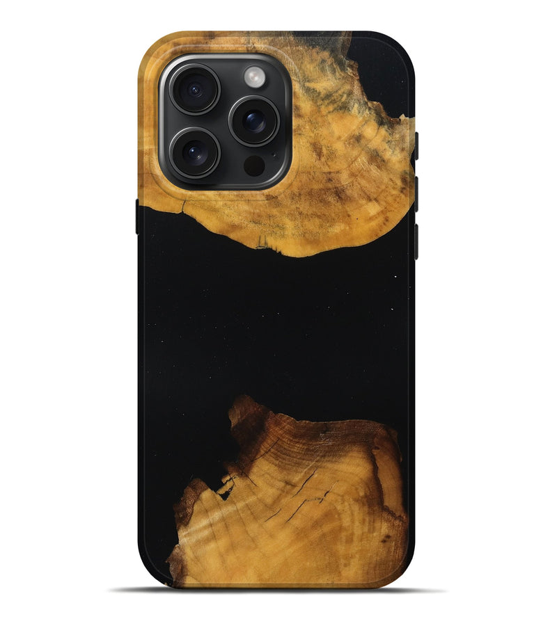 iPhone 16 Pro Max Wood Live Edge Phone Case - Maximo (Wood Burl, 788869)