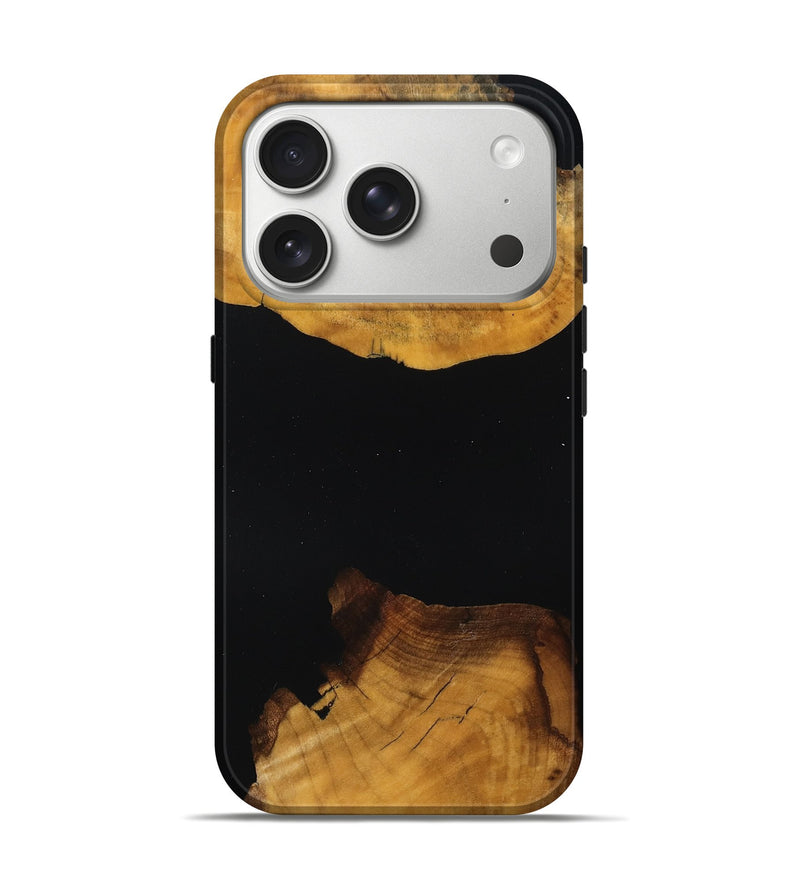 iPhone 17 Pro Wood Live Edge Phone Case - Maximo (Wood Burl, 788869)