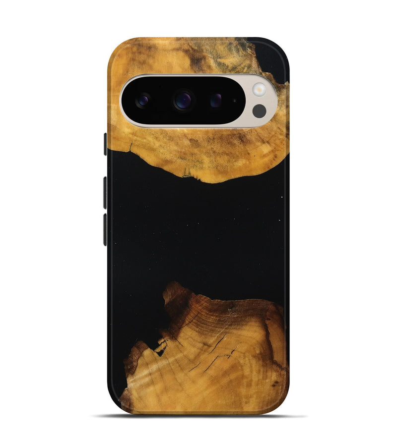 Pixel 9 Wood Live Edge Phone Case - Maximo (Wood Burl, 788869)