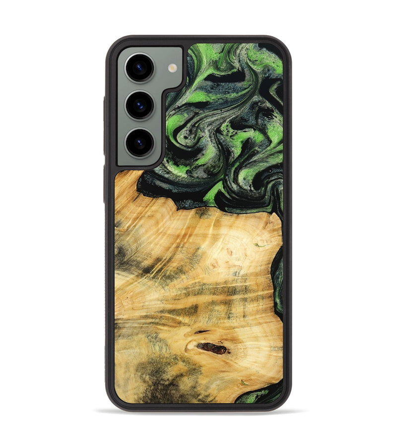 Galaxy S23 Plus Wood Phone Case - Kecia (Green, 788921)