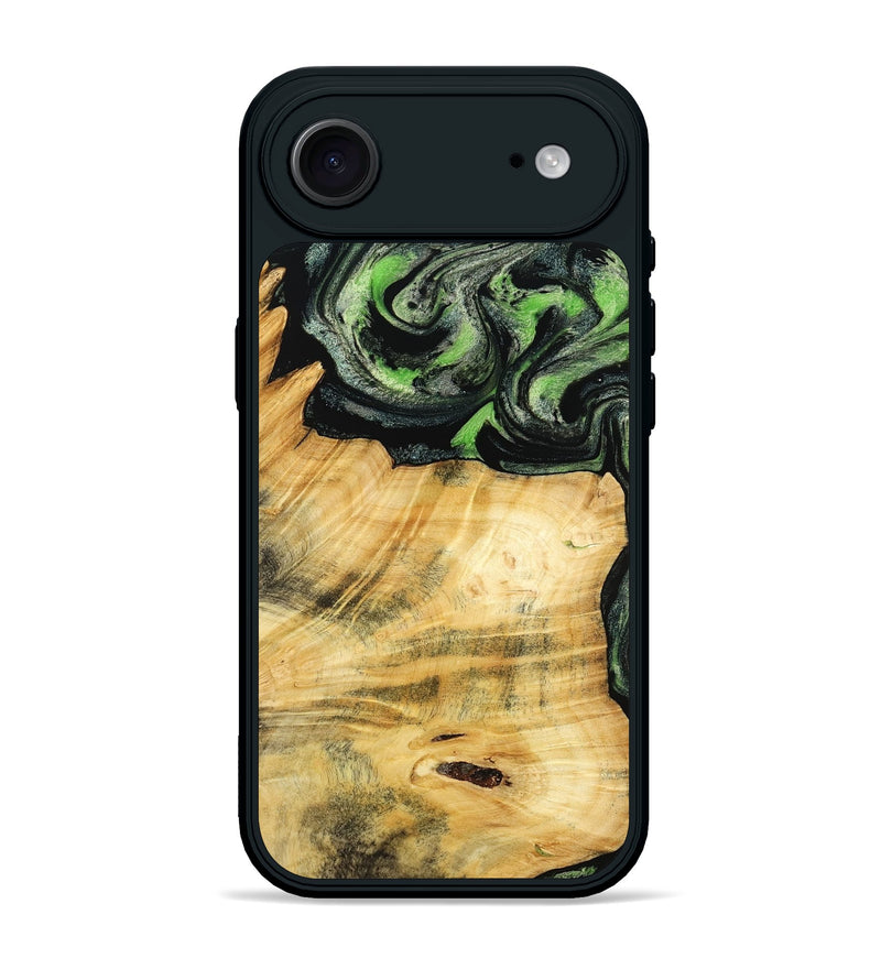 iPhone 17 Air Wood Phone Case - Kecia (Green, 788921)
