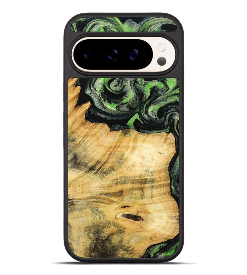 Pixel 9 Pro XL Wood Phone Case - Kecia (Green, 788921)