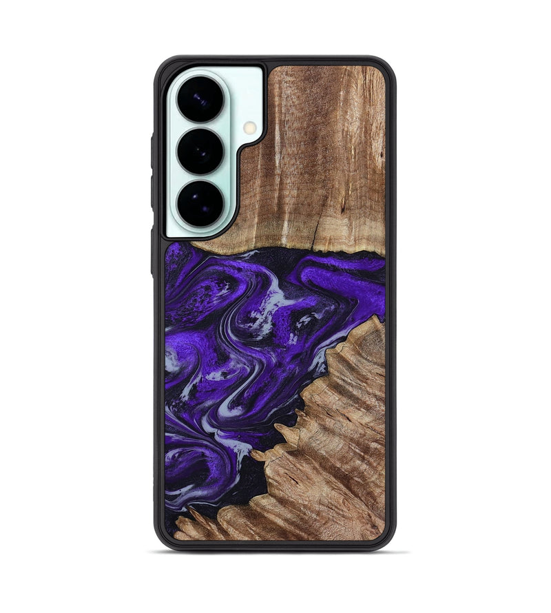 Galaxy S26 Plus Wood Phone Case - Peggie (Purple, 789020)
