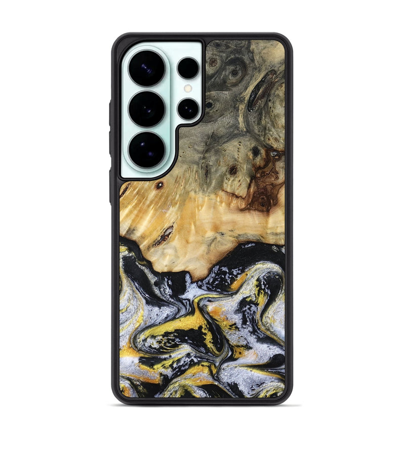 Galaxy S26 Ultra Wood Phone Case - Ansley (Black & White, 789025)