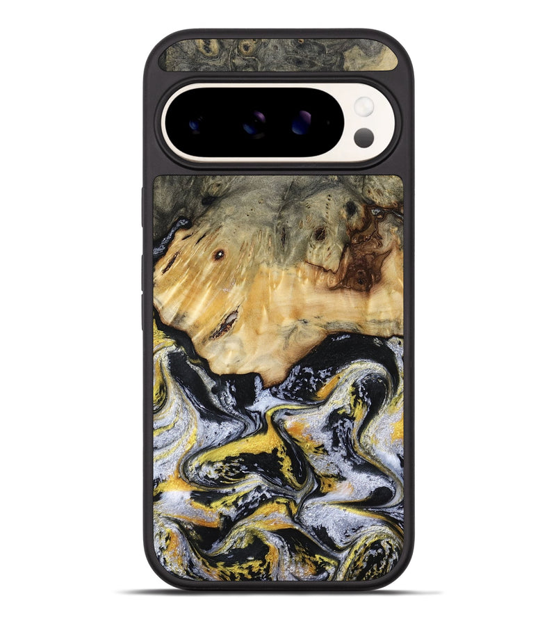 Pixel 9 Pro XL Wood Phone Case - Ansley (Black & White, 789025)