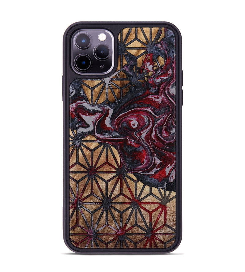 iPhone 11 Pro Max Wood Phone Case - Garry (Pattern, 789055)