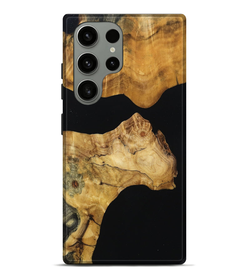 Galaxy S23 Ultra Wood Live Edge Phone Case - Dwight (Wood Burl, 789091)