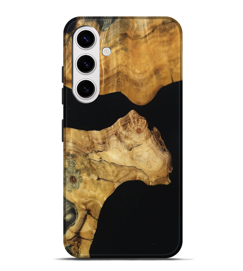 Galaxy S25 Plus Wood Live Edge Phone Case - Dwight (Wood Burl, 789091)