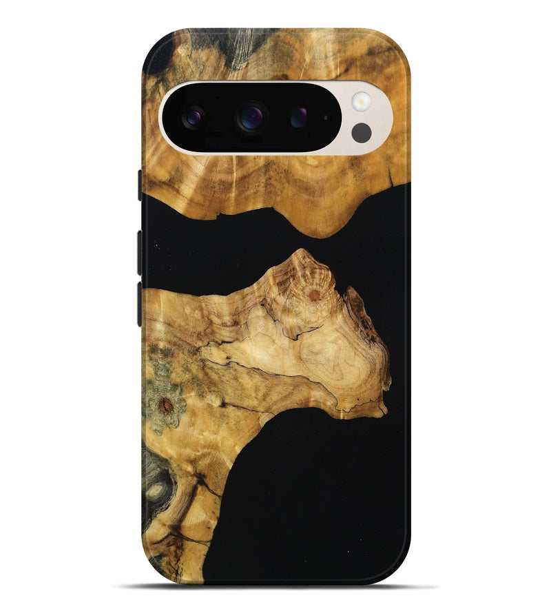 Pixel 10 Pro XL Wood Live Edge Phone Case - Dwight (Wood Burl, 789091)